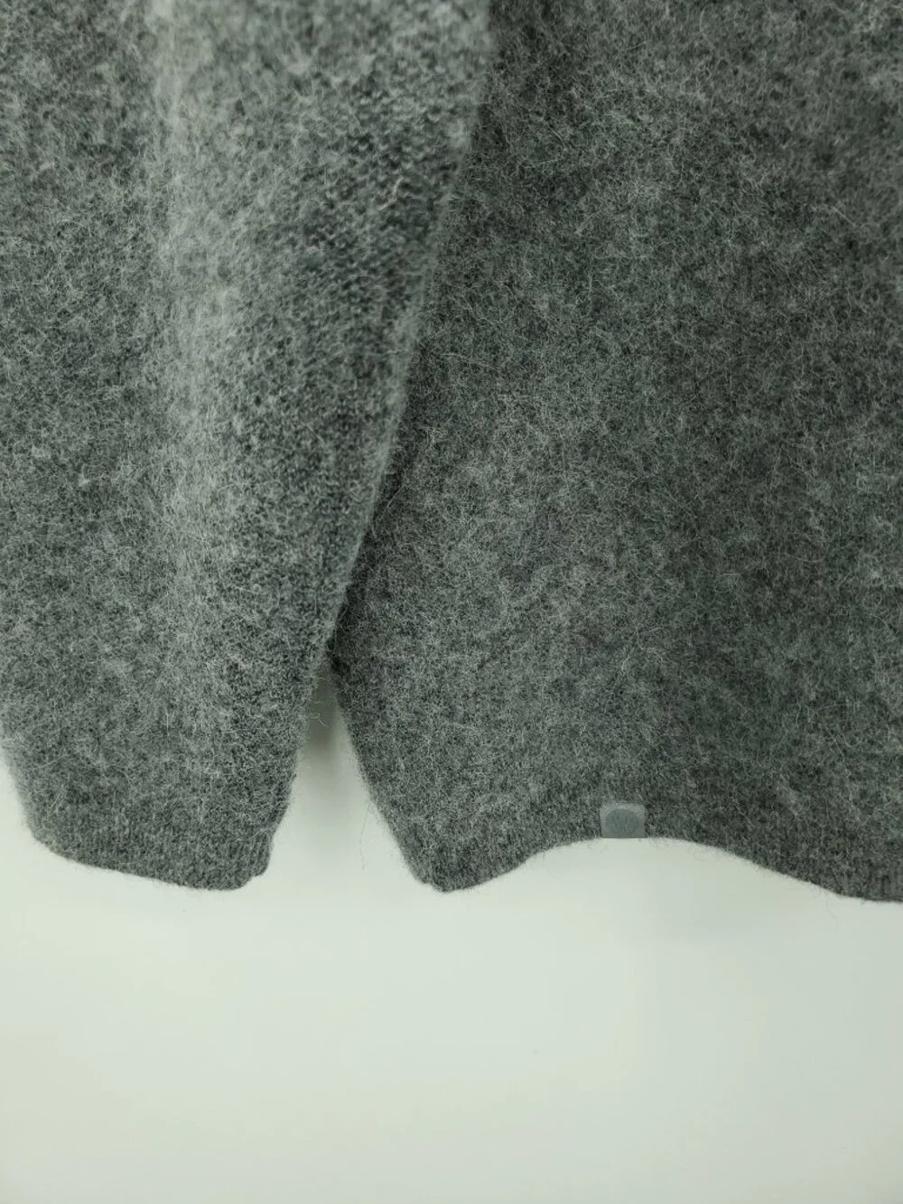 Men's Lululemon Alpaca Wool-Blend Crewneck Sweater L Heathered Asphalt Grey